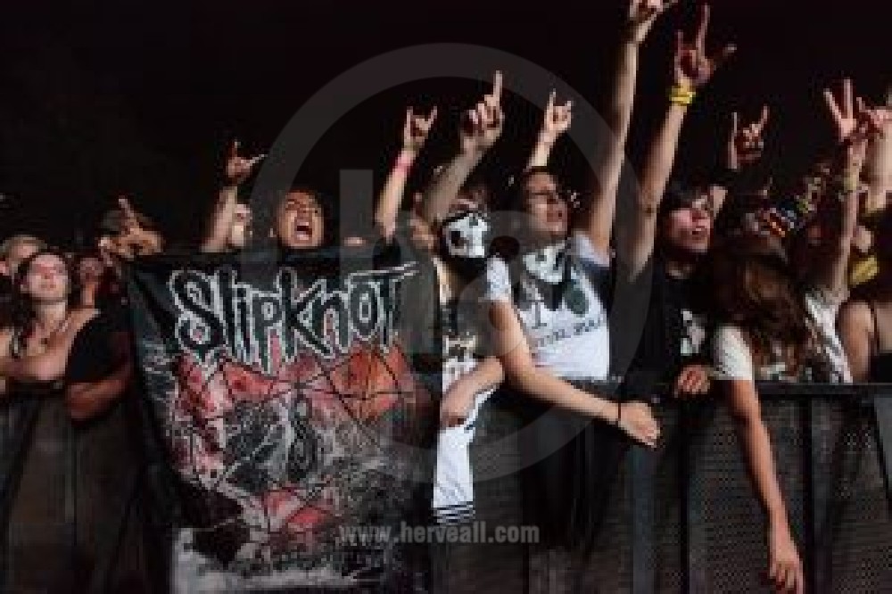 Slipknot crowd pit